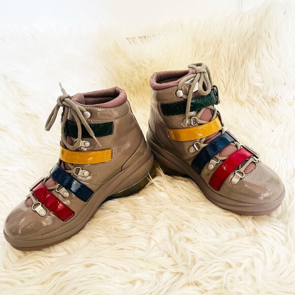 Fornarina Fashion Glam Apres Ski Platform Boot 6.5 - Picture 3 of 14